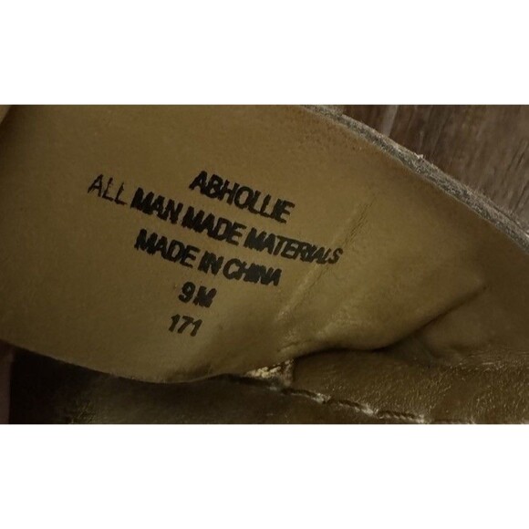 Retro Addery Brooke Wedge Sandal Size 9M Beige Platform Espadrille Shoe Chic - Picture 5 of 6